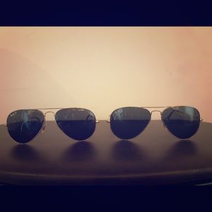 Rayban aviators 2 pairs